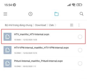 Hướng dẫn sử kết nối VPN bằng ứng dụng OpenVPN